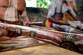 Yirrganydji Aboriginal men play Aboriginal music