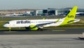 YL-ABO, Air Baltic, Airbus A220-371 Royalty Free Stock Photo