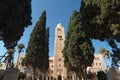 YMCA tower in Jerusalem, Israel Royalty Free Stock Photo