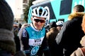 Yoann Bagot smiling at the start of the 2019 Marseillaise GP.