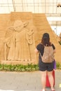 Yoda Star Wars on 31 August 2019 Sentosa Sandsation