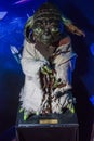 Yoda wax figure