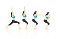 Yoga Actions Vector