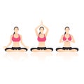 Yoga Actions Vector