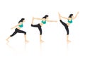 Yoga Actions Vector