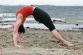 Yoga on the Beach-Backward Bend