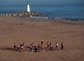 Yoga on the beach