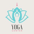 Yoga center logo