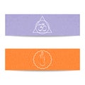 Yoga class and studio template banner