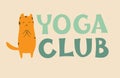 Yoga club logo