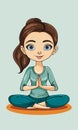 Yoga Serenity - Calm Practice Character