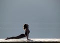 Yoga at Cultus lake British Columbia