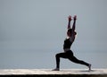 Yoga at Cultus lake British Columbia