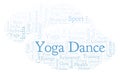 Yoga Dance word cloud.