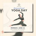 Yoga Day Flyer Template