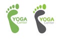 Yoga footsteps
