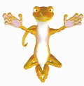 Yoga gecko toon