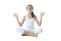 Yoga girl Royalty Free Stock Photo