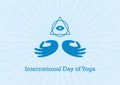 International Day of Yoga vector