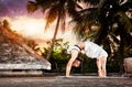 Yoga in India Royalty Free Stock Photo