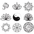 Yoga Labels and Icons
