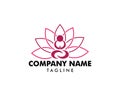 Yoga Logo design template