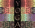 Yoga logo vertical format