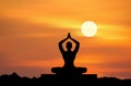 Yoga - Meditation Royalty Free Stock Photo