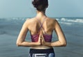 Yoga Meditation Concentration Peaceful Serene Relaxation Concept