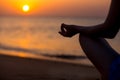 Yoga mudra Royalty Free Stock Photo