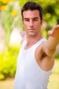 Yoga Outside Royalty Free Stock Photo