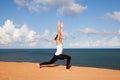 Yoga with a panoramic view