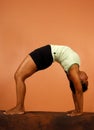 Yoga Pose Backward Bend