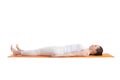 Yoga pose Savasana Royalty Free Stock Photo