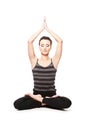 Yoga practice Royalty Free Stock Photo