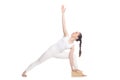 Yoga with props, Extended Side Angle Pose