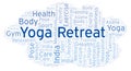 Yoga Retreat word cloud