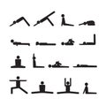 Yoga stick man