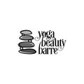 Yoga stone logo design inspiration