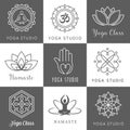 Yoga Studio Icons