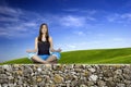 Yoga Woman Royalty Free Stock Photo