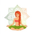 Yoga Royalty Free Stock Photo