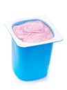 Yogurt in blue box