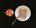 Yogurt Breadfast Royalty Free Stock Photo