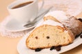 Yogurt cake with raisins Royalty Free Stock Photo