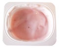 Yogurt cup Royalty Free Stock Photo