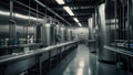 Yogurt production process using advanced automated machinery