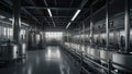 Yogurt production process using advanced automated machinery