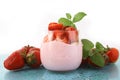 Yogurt strawberry