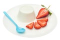 Yogurt with strawberry